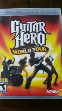 GUITAR HERO WORLD TOUR FOR PS3