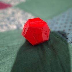 Large Erotic Dice Cube