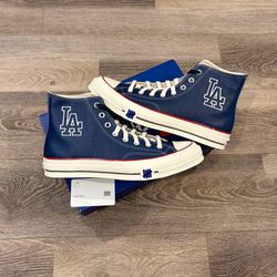 Undefeated x Converse Chuck Taylor All-Star Hi “Los Angeles Dodgers Ostrich” Size 9.5 IN HAND BRAND NEW