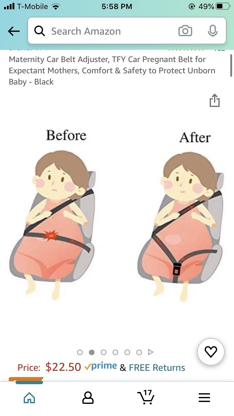 Pregnancy Seat Belt Adjuster BRAND NEW—FREE