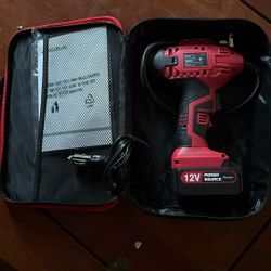 AVID POWER Tire Inflator Portable Air Compressor,20V Cordless Tire Pump, Rechargeable Air Pump for Car Tires and 
