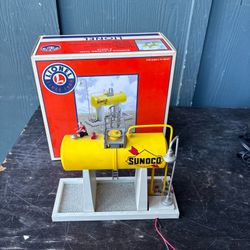 Lionel 6-24218 Sunoco Elevated Tank LN/Box w/ Lamp WORKS See Photos