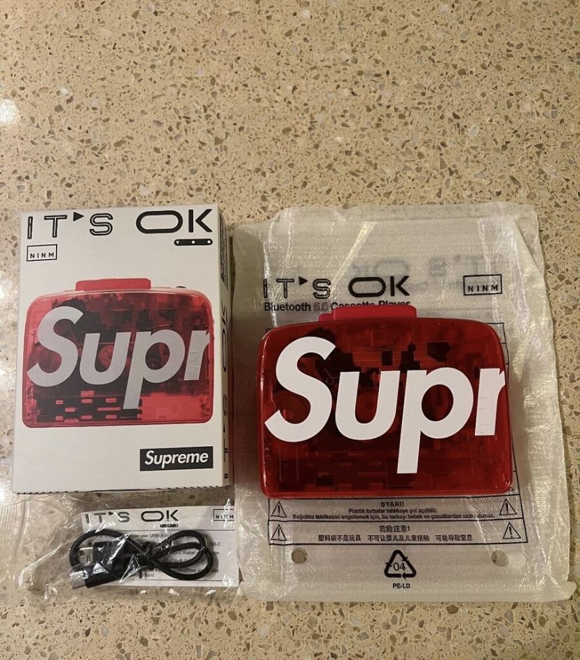 本体のみ/Supreme/IT'S OK TOO Cassette Player Supreme/IT'S OK TOO Cassette Player - ParkSIDER