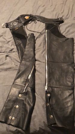 HARLEY DAVIDSON women (SM) 100% leather chaps