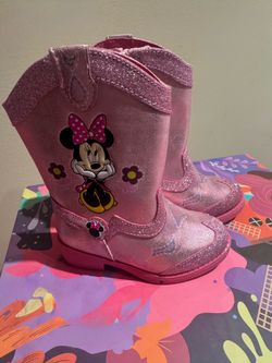Minnie Mouse Cowgirl Boots