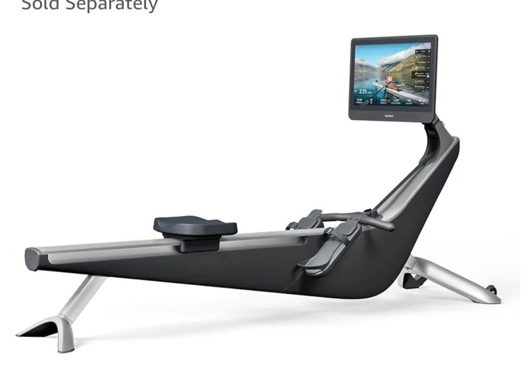 Hydrow Pro Rowing Machine with Immersive 22" HD Rotating Screen - Foldable Rower for Home Use, Full-Body Workouts
