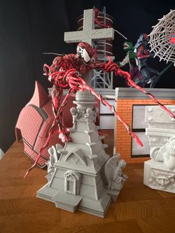 3D Printed Diorama 1:12 Scale for Action Figures