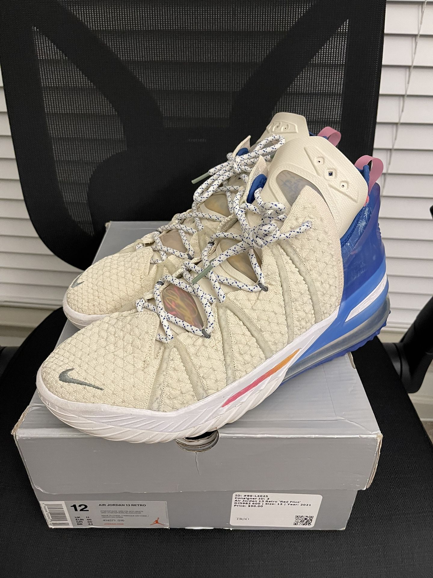 Nike Lebron 18 Los Angeles By Day Size 11.5