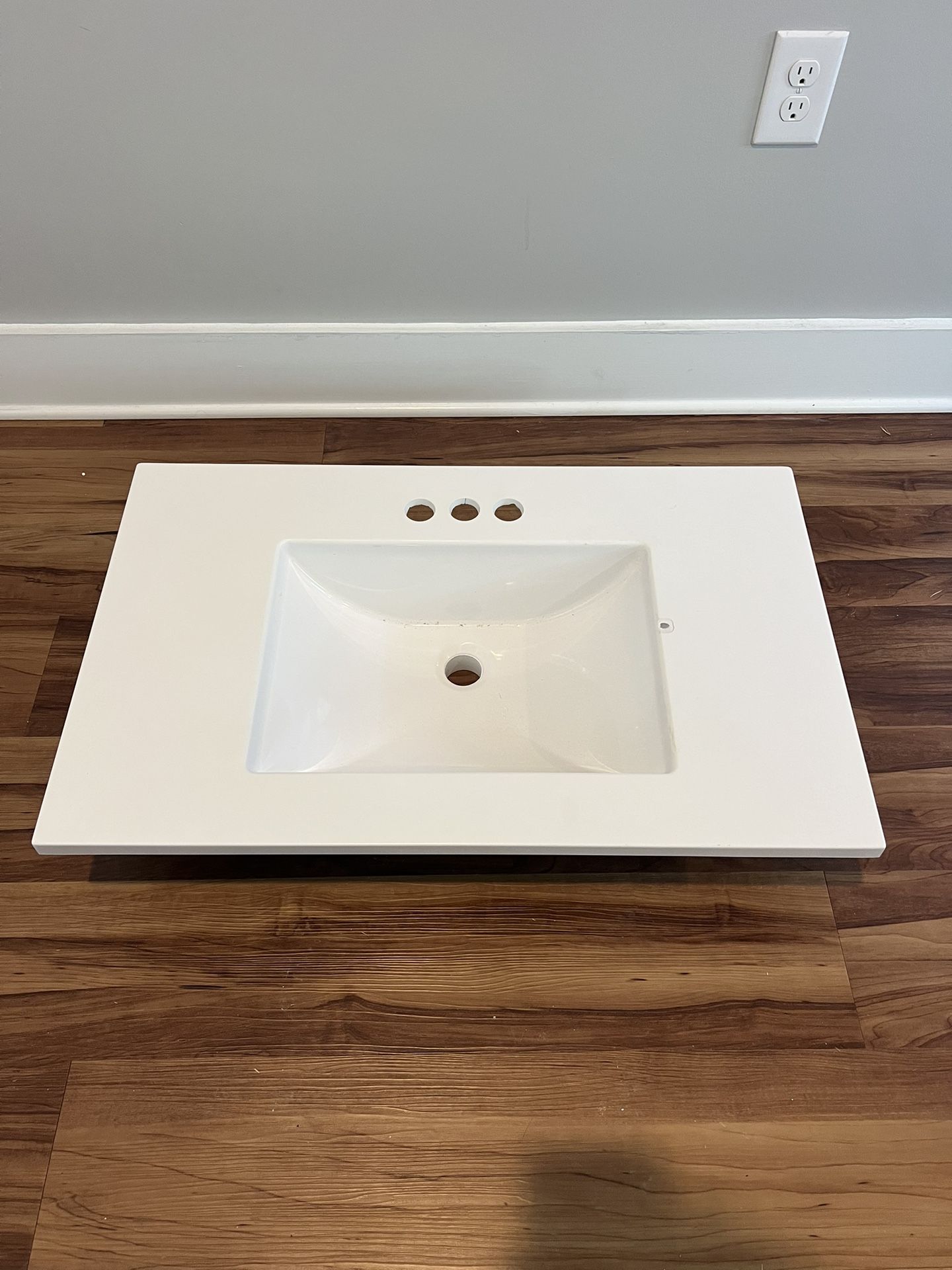 Sink Vanity Top 31in x 22in Marble