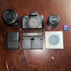 Canon M50 Creator Kit with Sigma 30mm f/1.4 Lens!