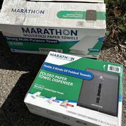 Marathon / Georgia-Pacific Folded Paper Towel Dispenser