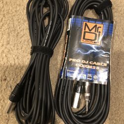 1/4” M to XLR (M) 25 Ft.  Cable