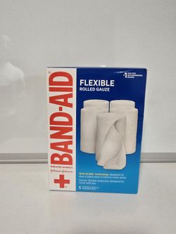 Band Aid Flexible Rolled Gauze With Kling Technology