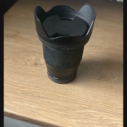 Sigma 16mm Lens f1.4