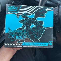 Scarlet & Violet black bolt ETB