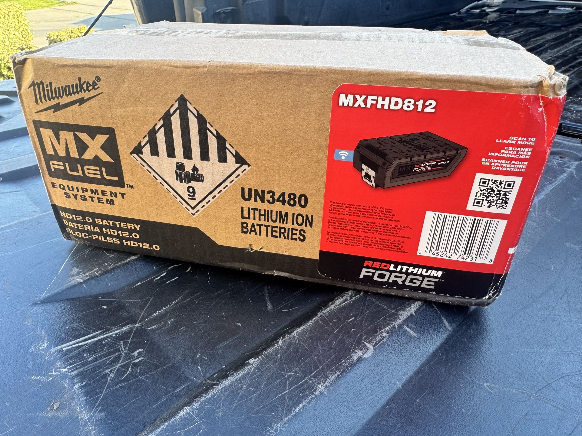 Milwaukee MX FUEL REDLITHIUM FORGE HD12.0 Battery Pack