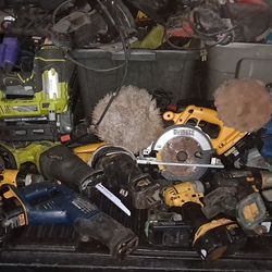 Truck Bed Full Of Power Tools N More