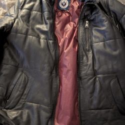 Men's Leather Jacket Size M