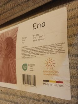 ENO 7' 10" × 10' 9" Rug