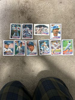 1989 TOPPS Dodger Baseball cards