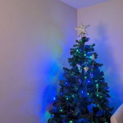 Pre lit Christmas Tree With Projector Light