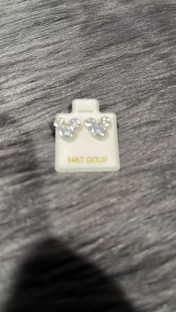 925 Silver Micky Mouse Earrings 