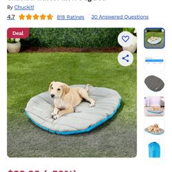 NEW Chuckit! Travel Pillow Dog Bed 