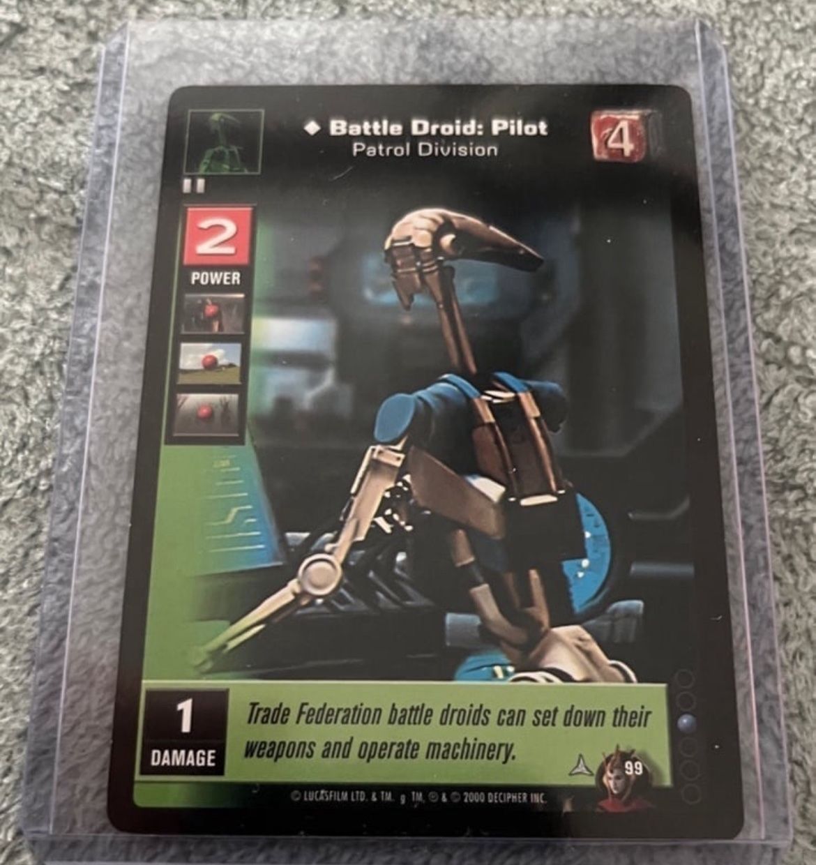 Star Wars Battle Droid: Pilot, Patrol Division - Battle of Naboo - Young Jedi