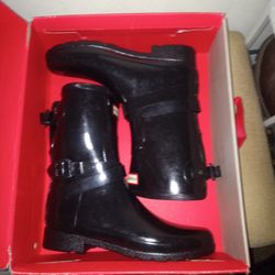 Hunter Original short Matte Rain Boots 