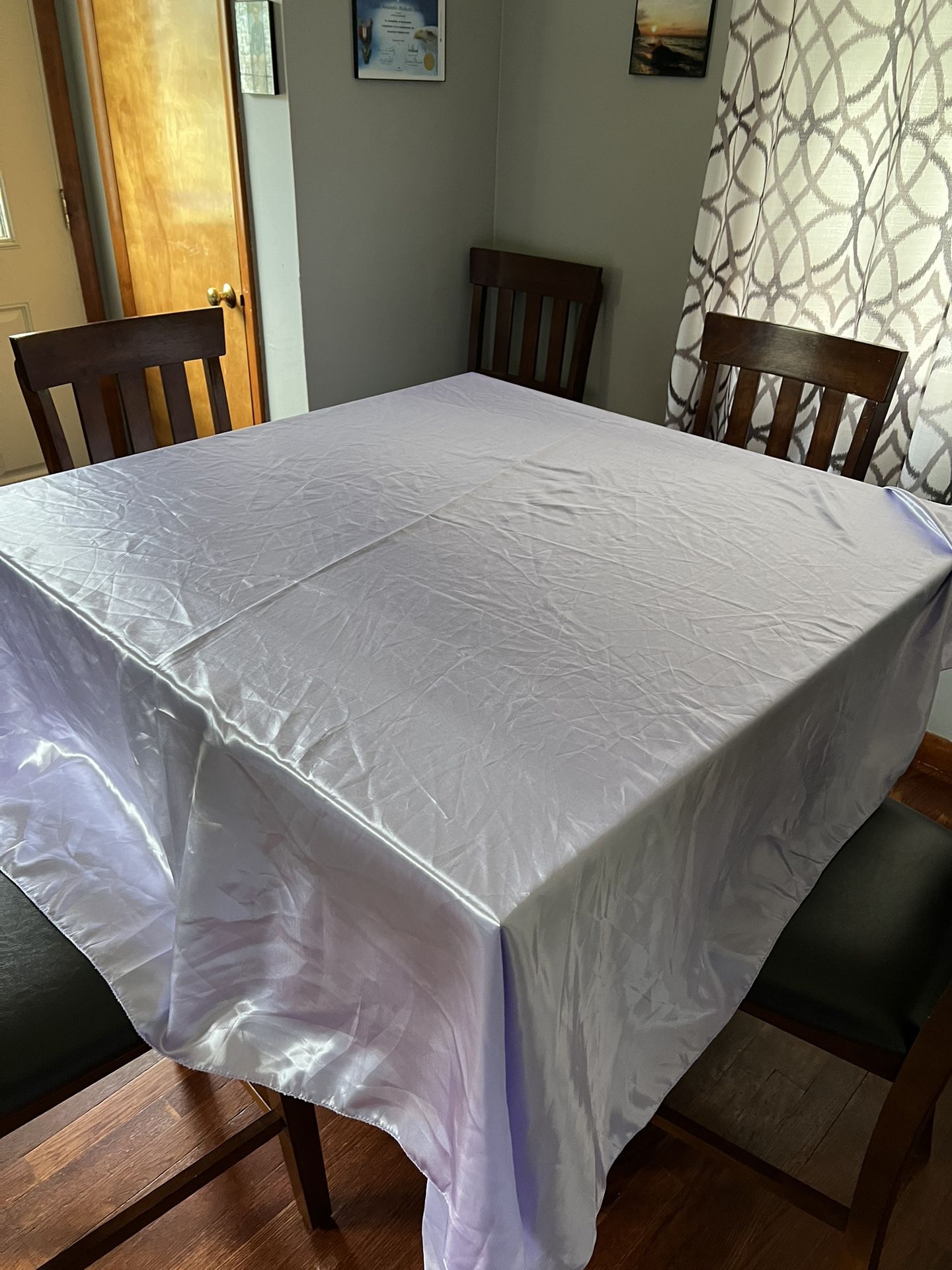 72x72 Satin Lavender overlays