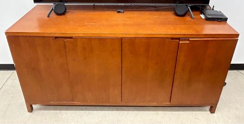 Vintage Style Wooden Credenza