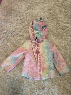 Girls Unicorn Coat