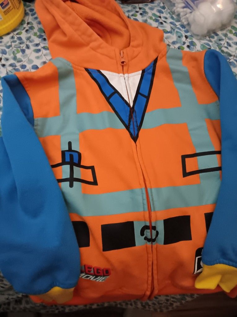 Lego Movie Emmet Costume Youth Hoodie