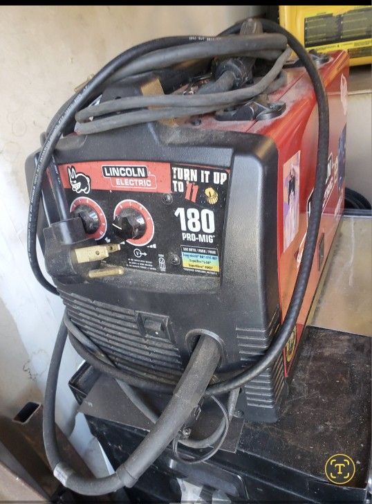 Welder And Aluminum Gun Lincoln
