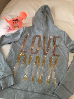 LOVE PINK Bling sweatshirt by Victoria Secret