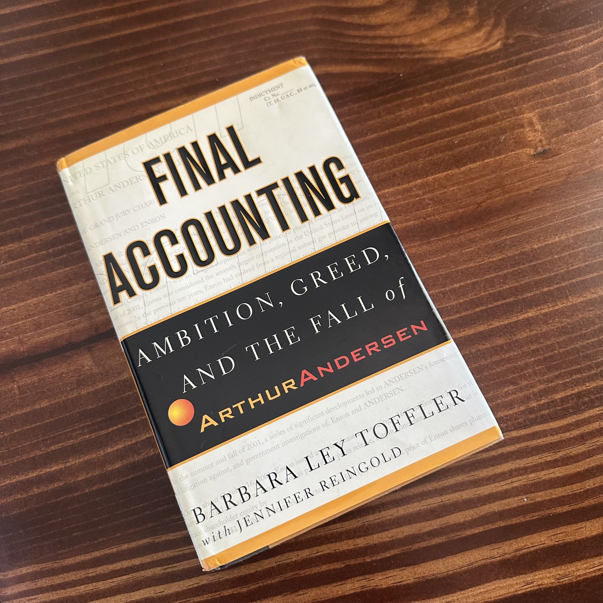 Final Accounting, Hardcover