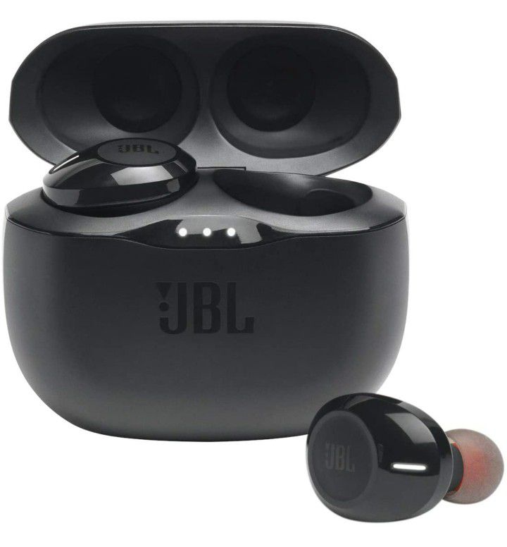JBL Tune 125TWS True Wireless In-Ear Headphones - JBL Pure Bass Sound, 32H Battery, Bluetooth, Fast Pair, Comfortable, Wireless Calls, Music, Native V