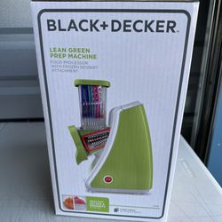 Black & Decker Lean Green Prep Machine Food Processor 