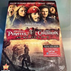 Pirates Of The Caribbean At World’s End DVD 