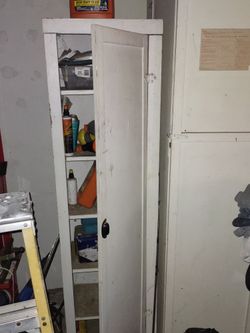 Smaller Garage Cabinet wooden