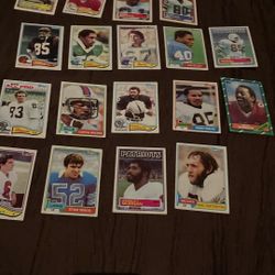 Early 80s Football Cards