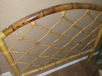 Twin Size Beautiful Bamboo Headboard