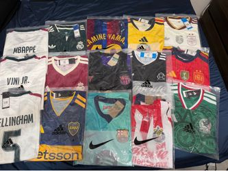 Jerseys de Futbol.