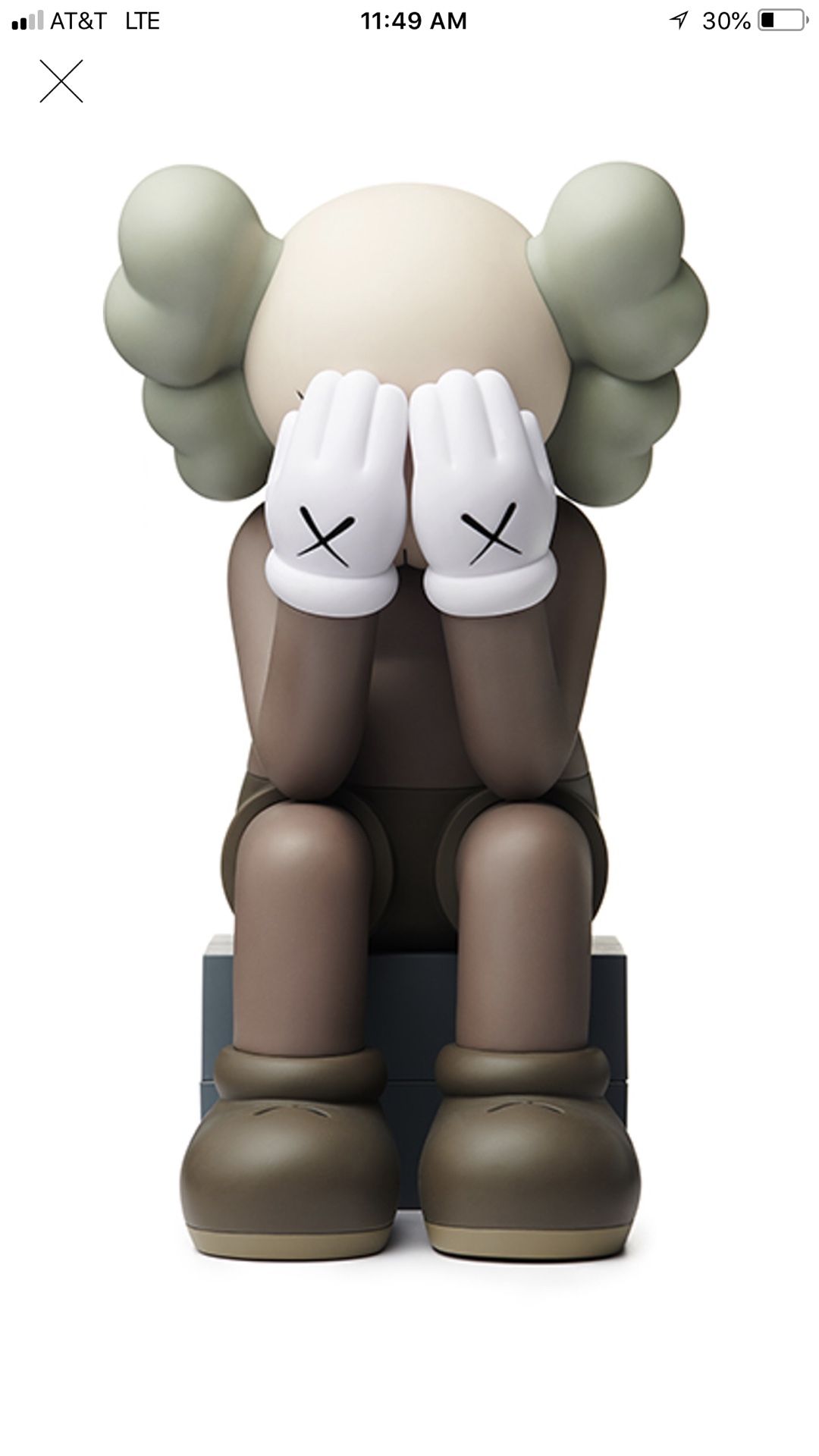 Kaws passing through efition