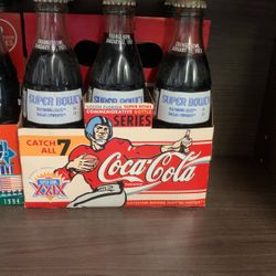 Unopen Coke Bottles Super Bowls Plus Orange Bowl