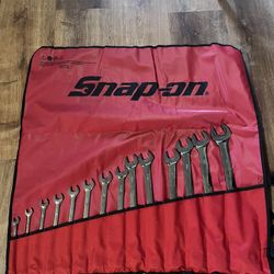 Snap On 14 Piece 12-Point Combination Wrench Set