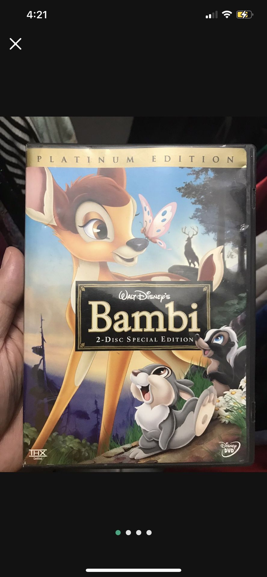 Walt Disney  BAMBI $10 Special 2 Disc DVD collection 