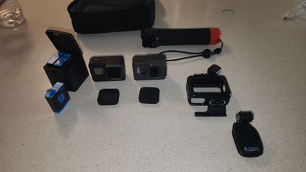 Gopro cameras.