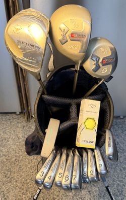 Ladies  RIGHT Handed Triumph Ultress - 13pc set, with Sun Mountain Golf Bag W/stand 