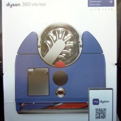 Dyson 360 VisNav Robot Vacuum: Cordless, HEPA Filter, Multi-Surface, Lithium Battery, 3 Speeds, Purple
